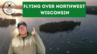 Aerial Views of St. Croix River, Balsam Lake, Lake Wapogasset, and More