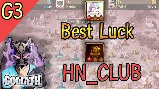 [ASIA SIEGE G3] g&Ouml;łiath&Pi;&beta; l Best Luck l HN_CLUB