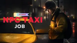 FiveM NPC Taxi With Vip System and Meter System For QBCore Server