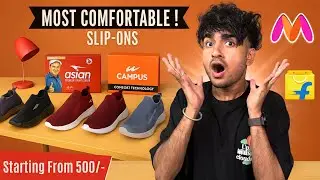 TOP 7 MOST COMFORTABLE Slipon/Slipins shoes 🔥 Slip-ons in budget under 1000 🤩