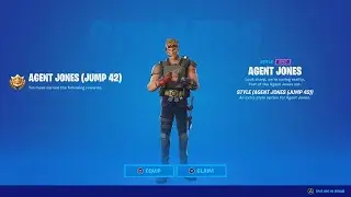Investigate an Anomaly In Stealthy Stronghold & Unlock Agent Jones JUMP 42 Style (Fortnite Season 6)