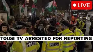 🚨 BREAKING: Tousi TV Arrested By UK Police For Filming Islamists