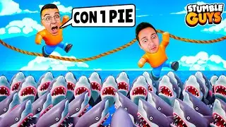 Batalla de Retos en Stumble Guys con Samu! 😱🔥