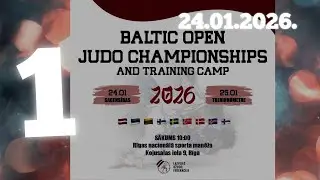 [1.TATAMI] BALTIC JUDO CHAMPIONSHIPS 2026