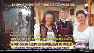 Noi acuzaţii grave la adresa lui Cristian Pomohaci! Un preot-călugăr, sărutat de preot