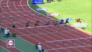 Paris Charl&eacute;ty 2013 : Finale 110 m haies (Thomas Martinot-Lagarde en 13''30)
