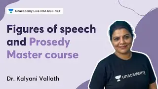 Figures of speech and Prosedy Master course | Dr. Kalyani Vallath | NTA UGC NET