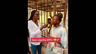 Que signifie EPS ? #brazzaville #microtrottoir #congo #pointenoire