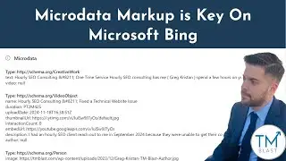 Bing SEO Tip: Microdata is Important for Better Keyword Rankings