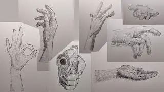 Handuary Week 1 - Single Hand (Drawing Time-Lapse)