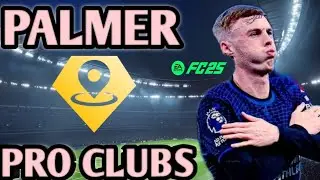 EAFC 25 THE BEST CENTRE ATTACKING MAX RAITING BUILD PRO CLUBS| COLE PALMER