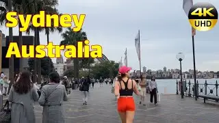 Sydney Walking Tour | CBD around Harbour Bridge and Circular Quay Winter 2022 #sydney_walking_tour