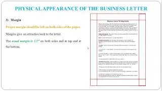 74 - Physical Appearance of the Business Letter