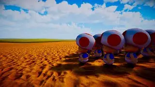 6,000,000 TOADS vs 5,000,000 KOOPA TROOPA | Ultimate Epic Battle Simulator 2