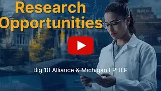 Research Opportunities