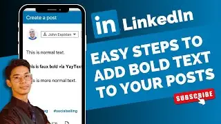 How to Add Bold Text on LinkedIn?