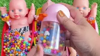 Triple Sweet Slime Cutting Candy Bathtubs | Viral Sounds