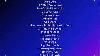Real time leads for any Business online or offline