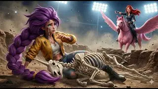 RUMI Gets Pegasus Racing Championship vs Cruel MIRA 🦄 KPOP Demon Hunters