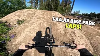 What My average DAY in Laajis bike park looks like