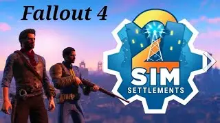Fallout 4 Settlement, Sunshine Tidings Co Op lvl 3  ( The Medical Center )