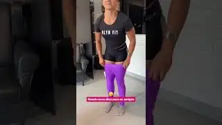 Dica para quem tem dificuldade para vestir legging #leggings #treinofuncional #roupaacademia