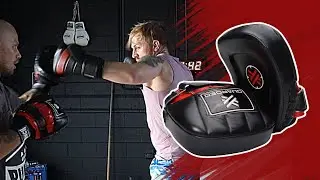Boxing Mitt Training - Guarded Fight Gear Focus Mitts