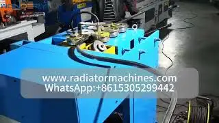 40-8 CNC double servo pipe square tube rounding rolling machine