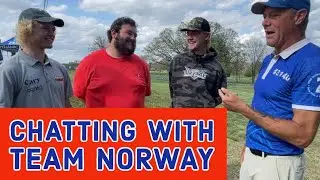 Chatting with Team Norway about being on the DGPT and Disc Golf in Norway