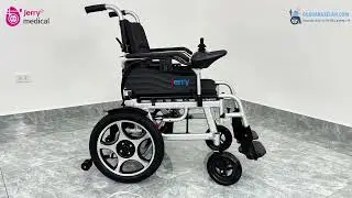 Mẫu xe lăn điện Lucass 1801L - Xe lăn Đ&agrave; Nẵng - 093 505 7074