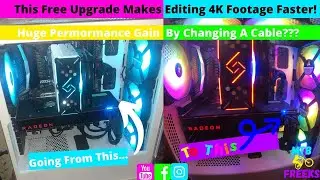 Save Time Editing Your Footage With This Simple Trick! #ComputerUpgrade #FreePerformance #GPU #Bonus