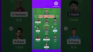 IPL 2025 RR VS RCB MY11CIRCLE PREDICTION PLZ SUBSCRIBE #dreem11winner#my11circalwinner#cricket#ipl