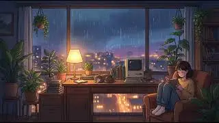 Rainy Lofi Beats 🌧 Calm Night Music for Relax & Focus  No Ads  Lofi Daily