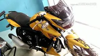 New Apache RTR 160 ( Matte yellow color) up coming 4v in bd
