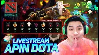 MMR PEAK JOURNEY - APIN DOTA 2 LIVE NOW - Dota 2 Indonesia