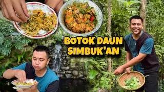 MENCARI DAUN KENTUTAN DI BIKIN BOTOK  CAMPUR TEMPE TERI…‼️UWENAAKKKK…‼️😍