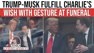 Musk & Trump's EMOTIONAL JOINT ACT Fulfills Charlie Kirk's WISH; Why They 'Reunited' At Memorial...