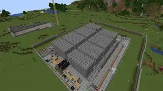 Survival Minecraft Ore Storage Facility Time-Lapse
