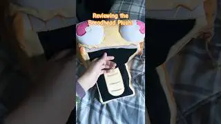 Reviewing the Breadhead Plush! #glitchproductions #thegaslightdistrict #bread #plush #shorts