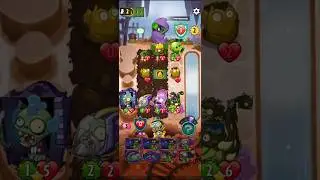 1v1 @Brownplayzgames Round 7 Brute Strength wins the game💪💪💪🏆🏆🏆PVZ Heroes Short Clip #270