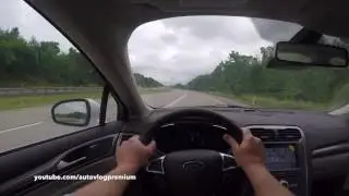 2017 Ford Fusion PLATINUM POV Test Drive