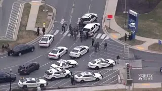 Active Shooter Notification Goes Awry At Walter Reed Hospital | NBC Nightly News