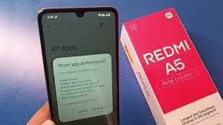 Redmi A5- How to reset app preference