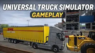 Universal Truck Simulator Gameplay | Heavy Cargo Delivery  | Android Truck Driving