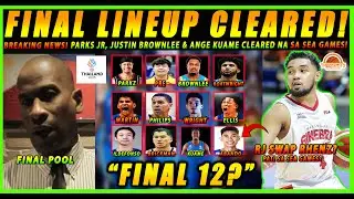 GILAS SEA GAMES: OFFICIAL NA! APPROVED ANG LINEUP | MAY PLAN B ANG SBP at DO OR DIE SA GUAM ?