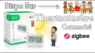 Thermomètre Zigbee compatible tuya / Smartlife de la marque Nous