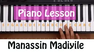 Manasin Madiyile | Manathe Vellitheru | Malayalam song piano tutorial | Easy Music