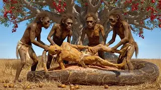 Life 3.7 Million Years Ago | Did Early Humans Dare to Rescue Each Other from Predators?