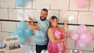 É MENINO  OU É MENINA !!! Chá de Revelação !!!