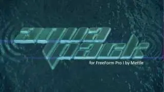 AquaPackDemo- water in After Effects using FreeForm Pro